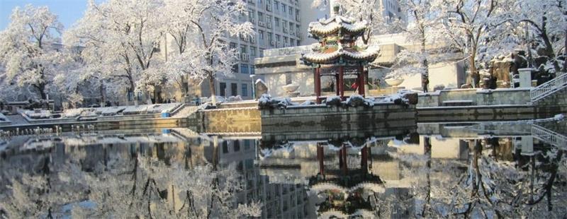 北京交通大學風景