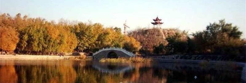 新疆大學校景